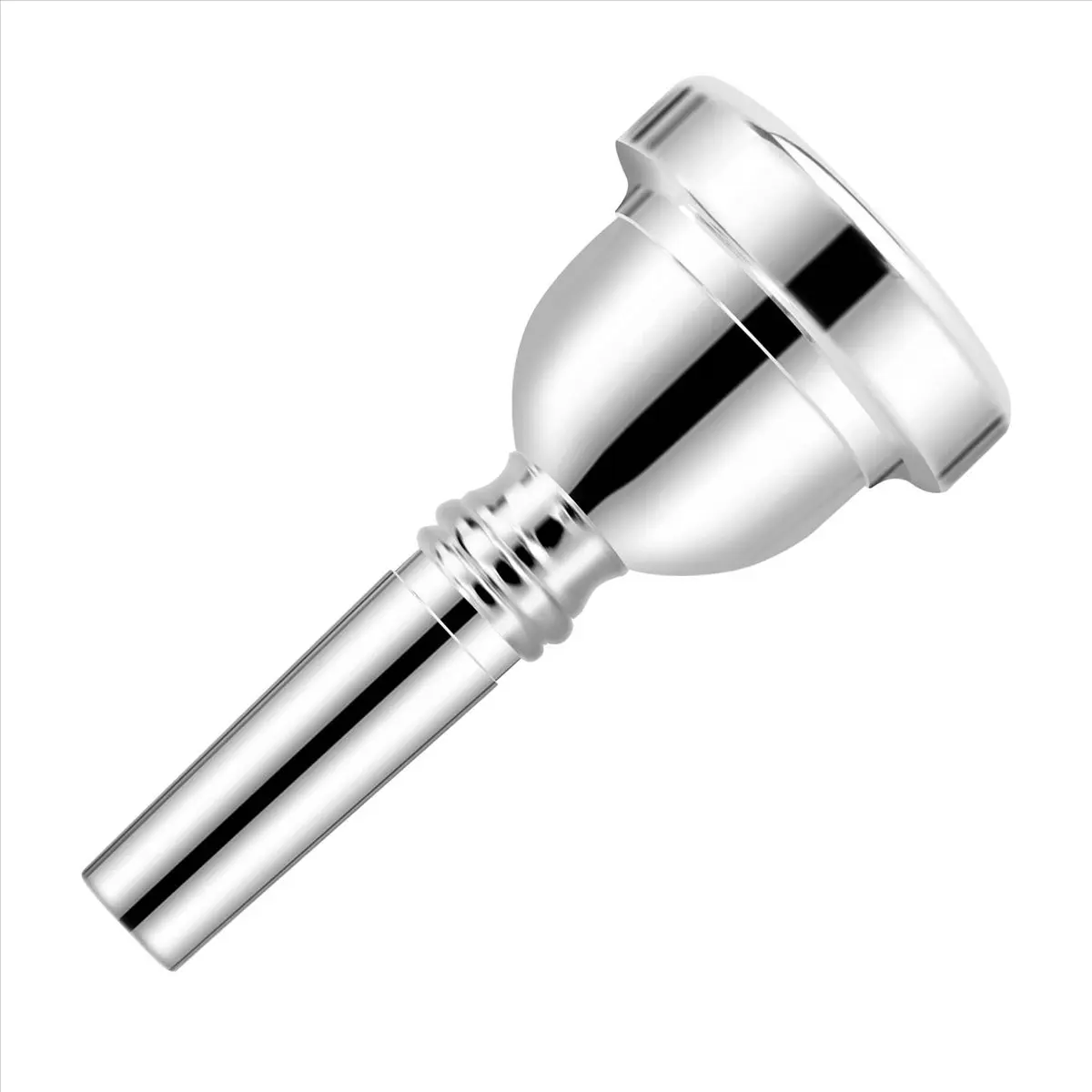 Y600A HOT  12C Small Shank Trombone Silver Mouthpiece New