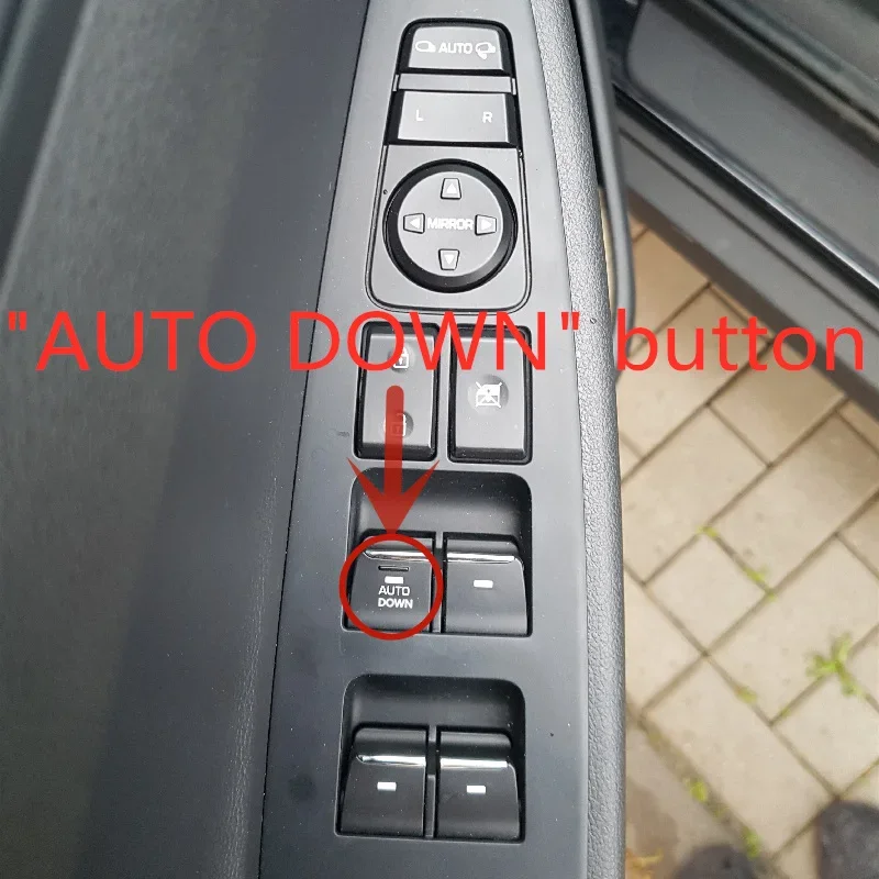 

Auto window lifter key lock auto window glass open and close modification For Hyundai Tucson 2015-2020