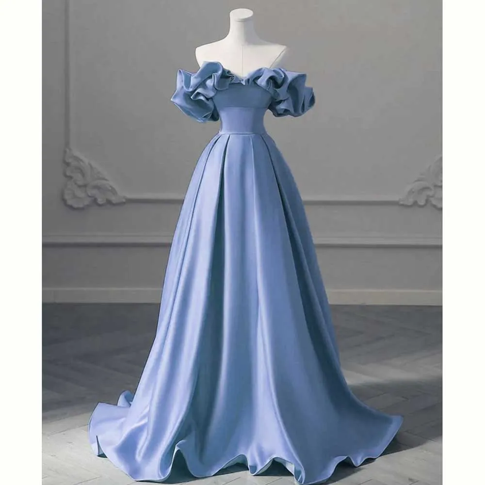 

Женское платье до пола без рукавов, желтое и синее платье А-силуэта, без бретелек