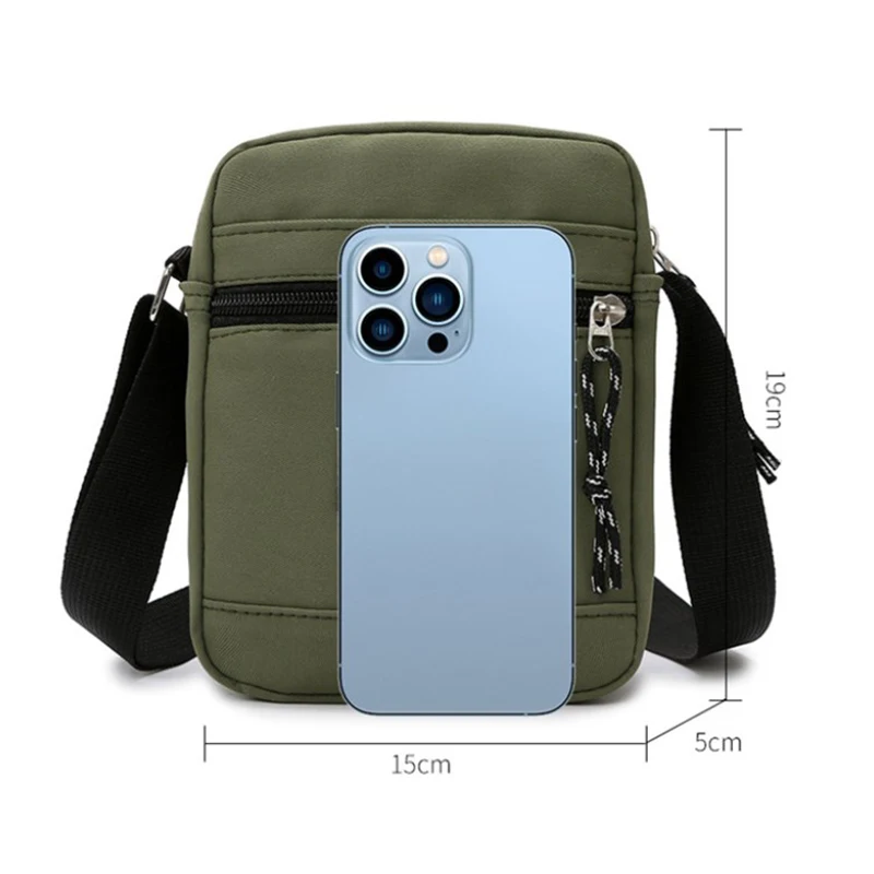 Bolsa de ombro masculina negócios lazer grande capacidade portátil bolsa multi camada à prova dwaterproof água verão masculino crossbody sacos