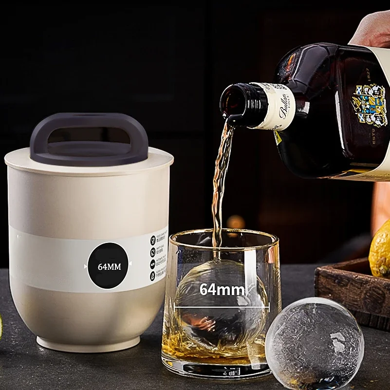 

Silicone Anti-melting Ice Ball Mold Summer Clear Ice Cube Trays for Whiskey Cocktails Juice No Bubbles DIY Ice Ball Maker