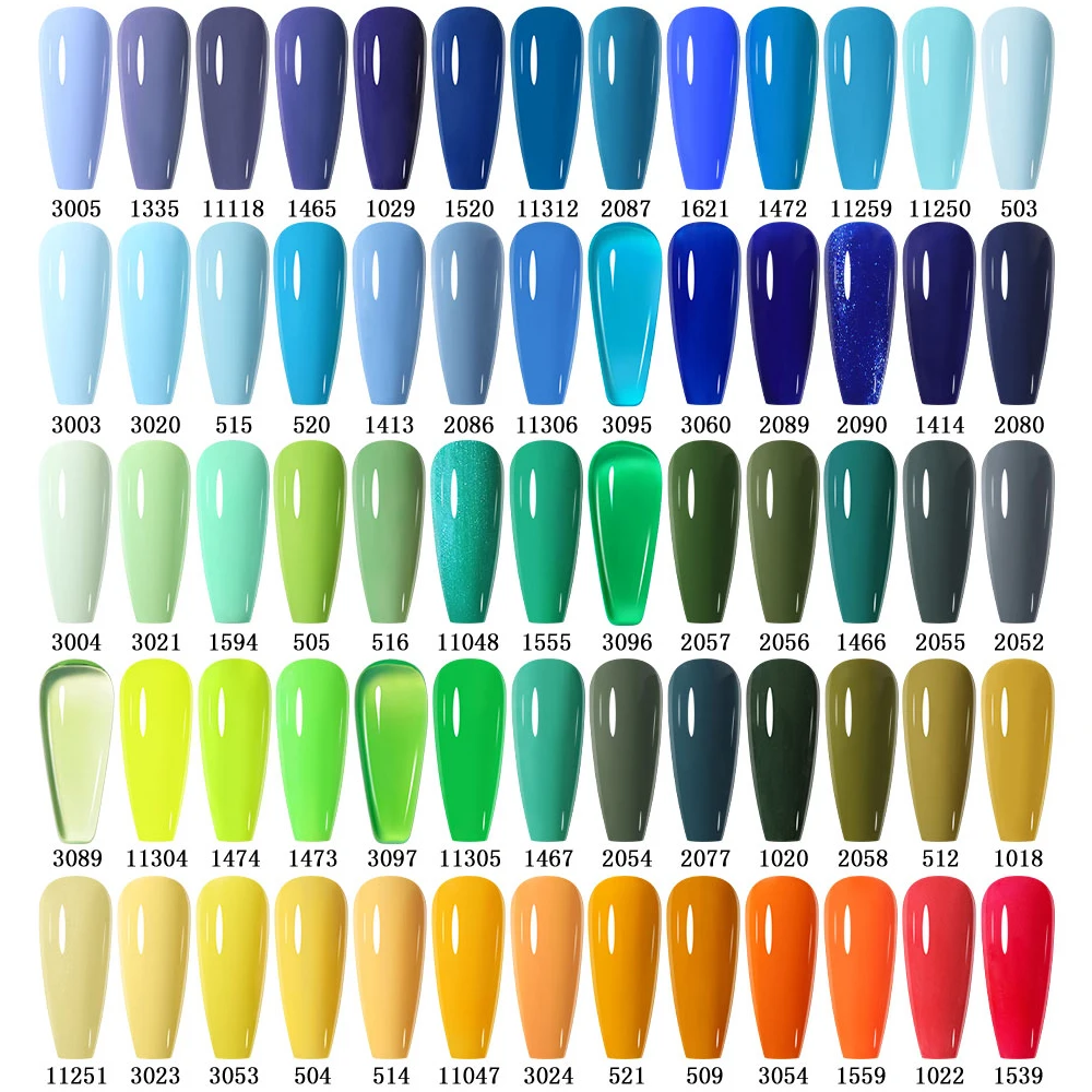 NAILCO سلسلة اللون الأخضر 15 مللي هلام طلاء الأظافر رسومات أظافر شبه دائمة الهجين الأشعة فوق البنفسجية ورنيش مستلزمات الأظافر لطلاء الأظافر معطف فوقي #4