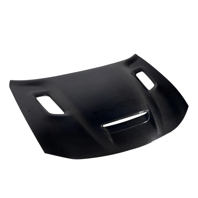 

Auto Exterior Accessories Front Bonnet Carbon Fiber Engine Cover for Charger SRT Hellcat Redeye Air Vent Engine Hood