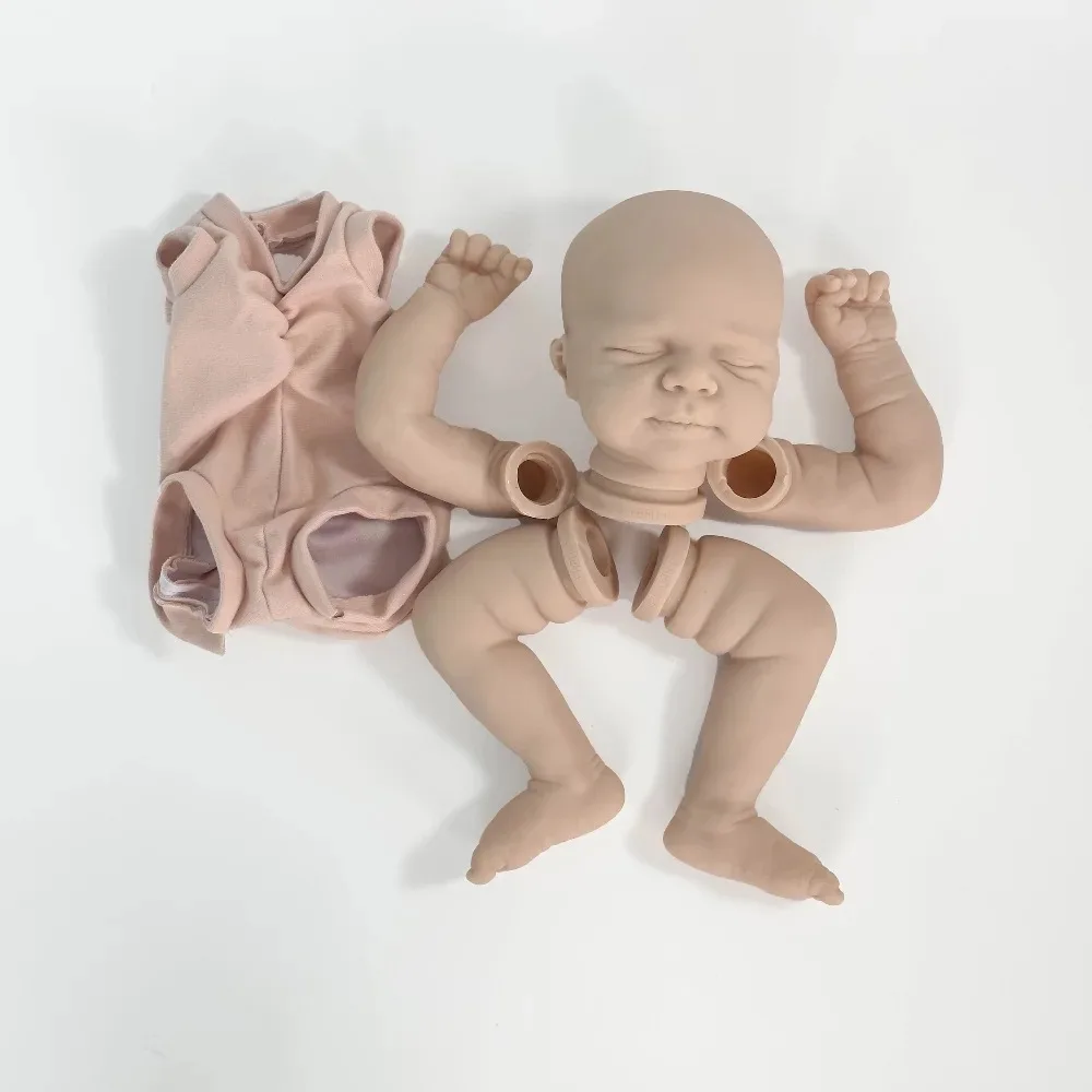 مجموعة دمية تولد من جديد فارغة غير مصبوغ ، أجزاء الفينيل ، ديي ، مجموعات فارغة ، 18"