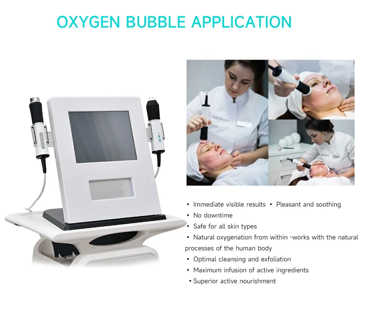 MEISIKANG 3 IN 1 Gezicht Diepe Reiniging Hydraterende CO2 Zuurstof Bubble Machine Huidverjonging Gezichtsverstrakking hydrafacial professional bellenblaasmachine hydrofacial professional machine aquapeeling machine