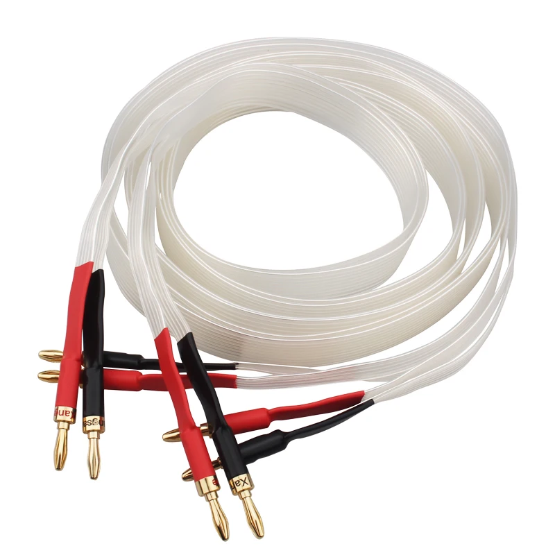 Nordost ODIN Audio Speaker Cable OCC Silver Plated Speaker Wire Pure Copper Banana Plug