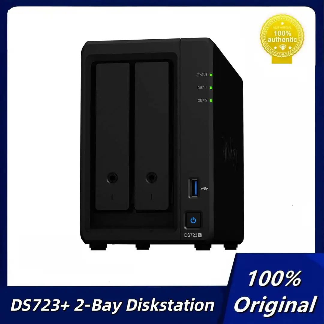 

Synology 2-Bay DiskStation DS723+ (Diskless)