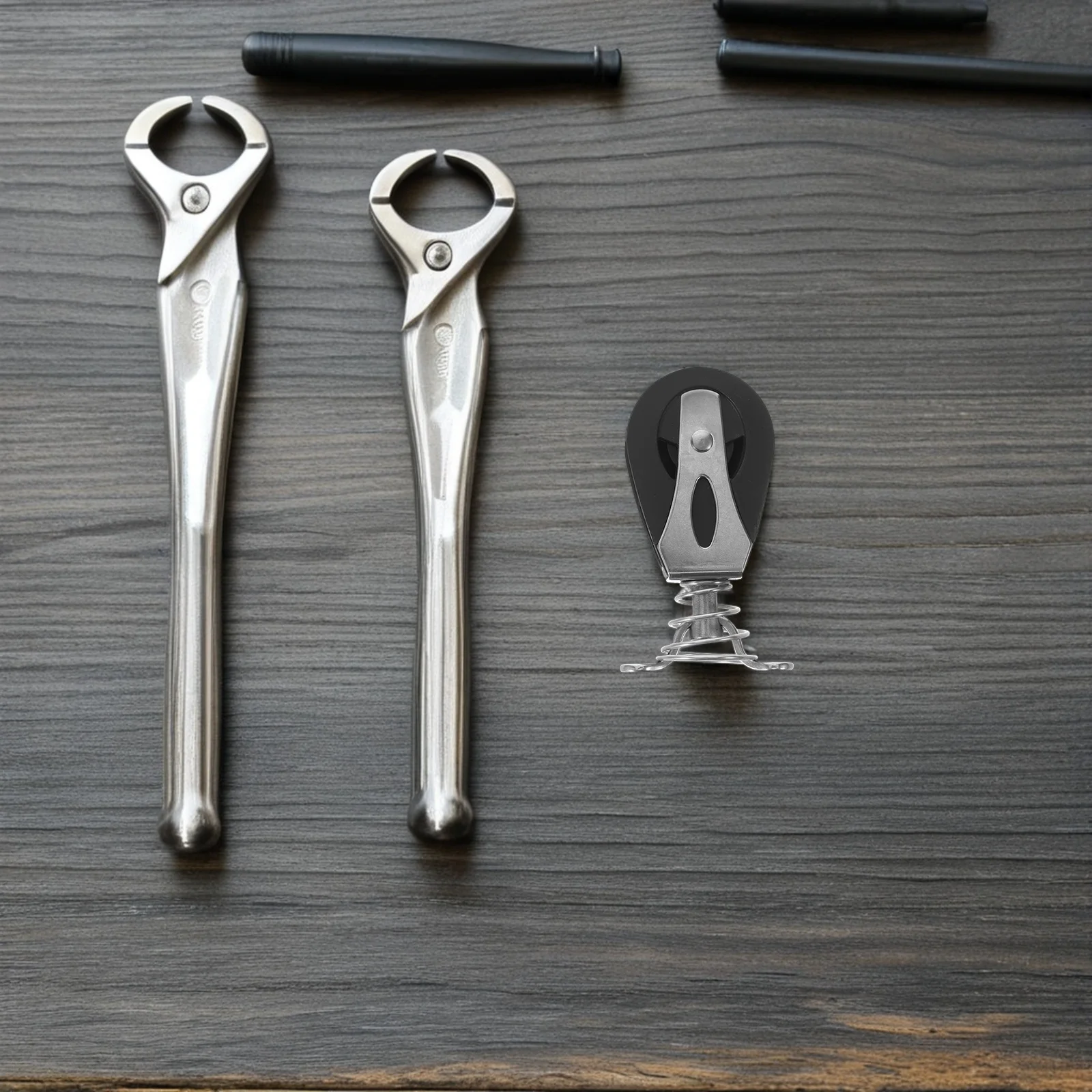 

Small Stainless Steel Pulley Block Marine Rope Cam Cleat for Kayak Boat Sailing Pulley Attachments