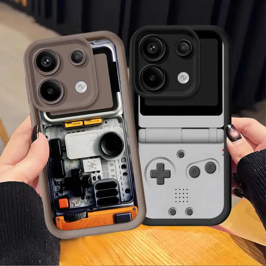 حافظة ناعمة من البولي يوريثان لهاتف Xiaomi Redmi 14C 10A 10C 12C A2 A1 Plus 13C 9C A3 A5 9T 9A فن الآلة المتقدمة #1