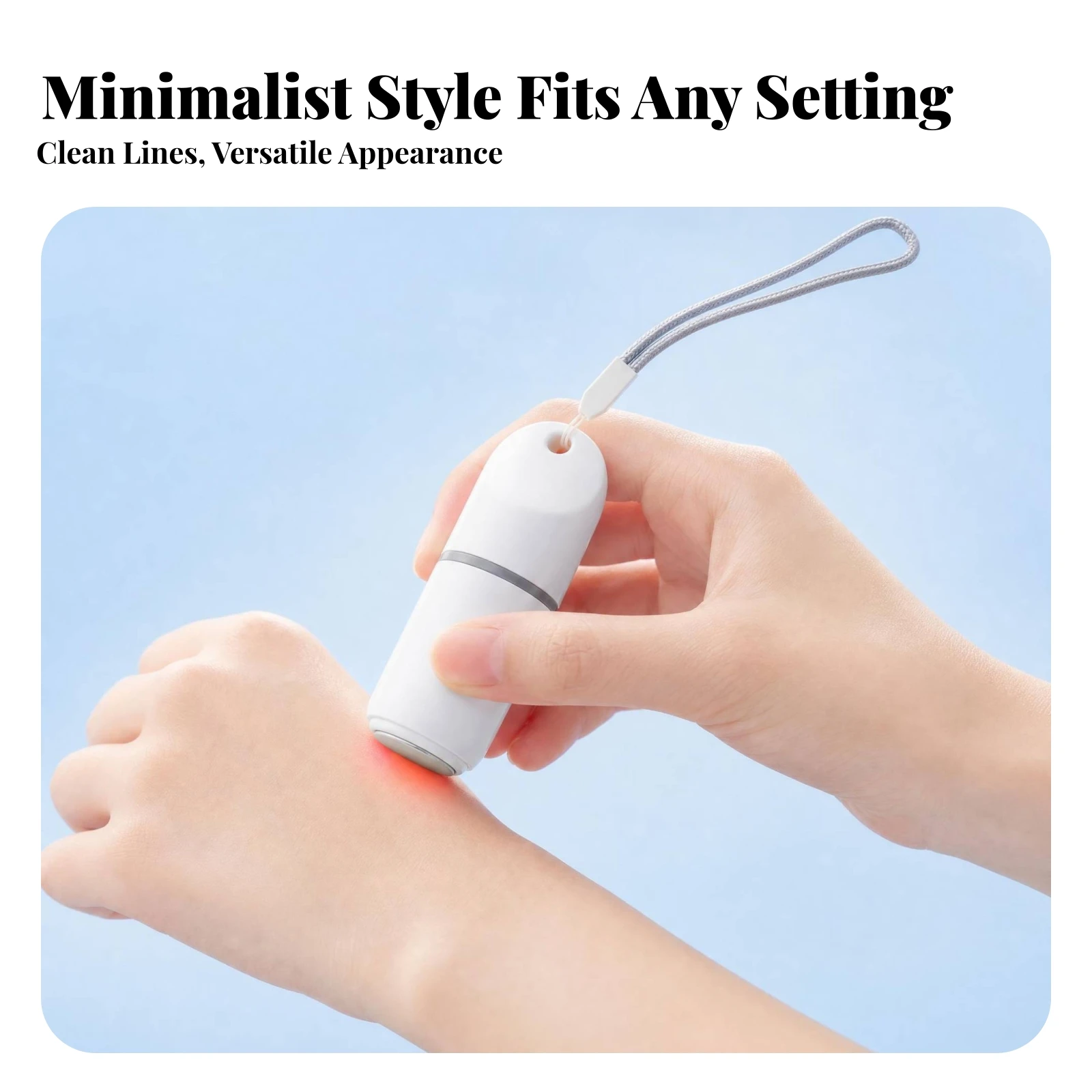 Compact Handheld Electric Itch Reliever Anti Itch Device