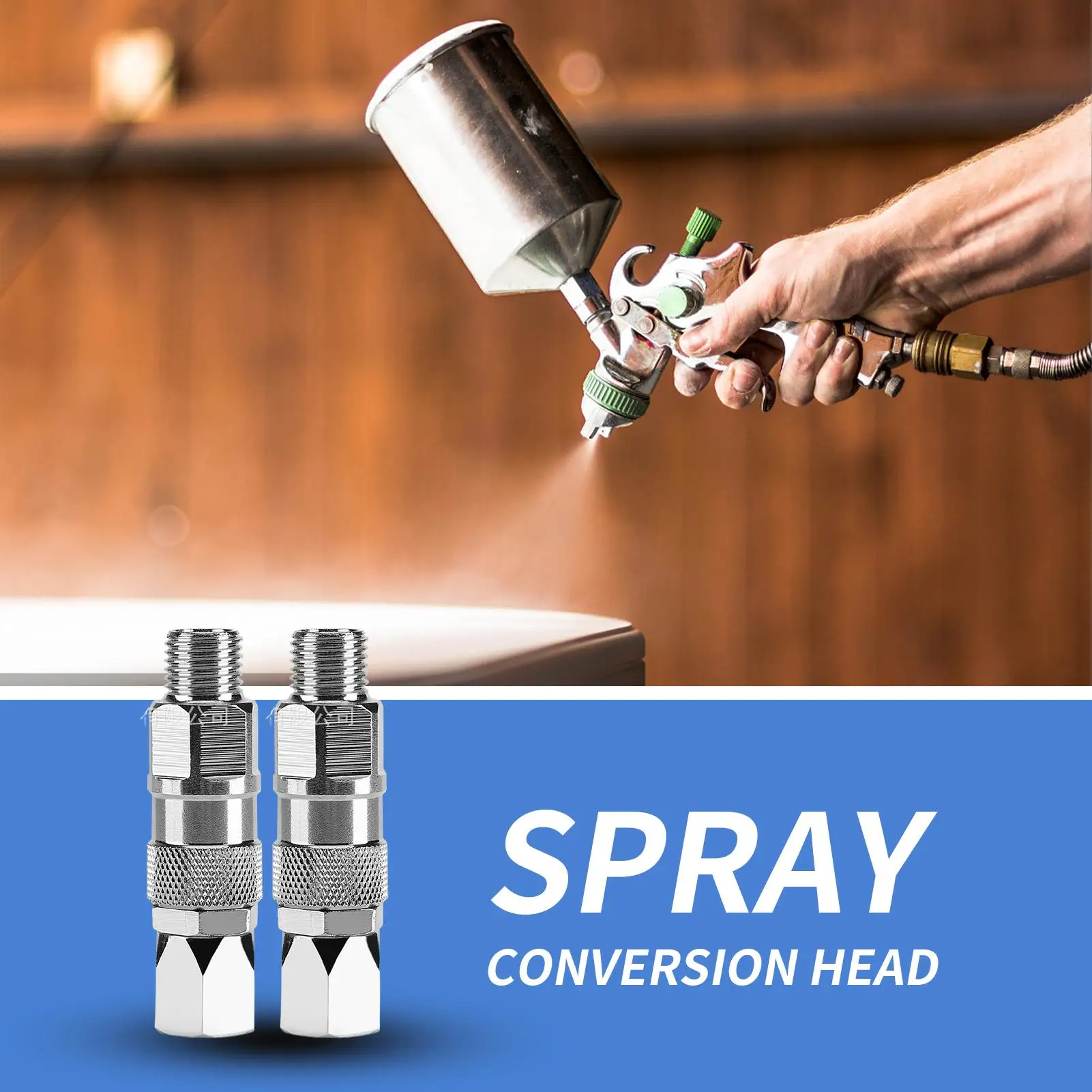 Swivel Joint Connector High Pressure Sprayer Connector Rotatable Lightweight Sprayer Swivel Joint Adapter For Kitchen Lawn Yard