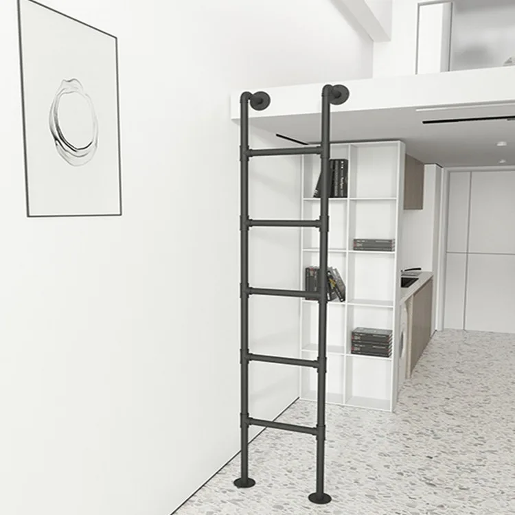 

Nordic ladder household straight ladder student dormitory up and down bed ladder attic stairs wrought iron loft