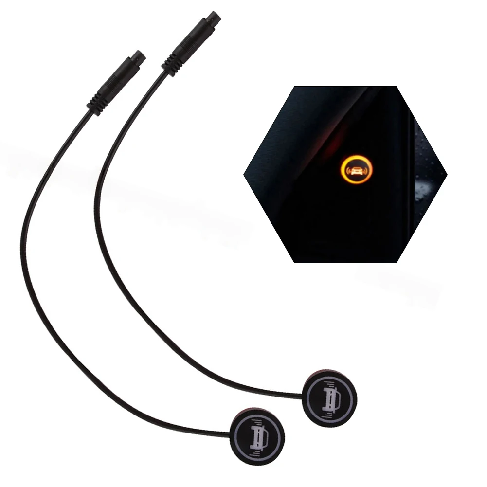 Car BSD Lens Light Alarm Safety Driving Vehicle Car Blind Spot Detection System  Change Lane Driving Assistance Reversing