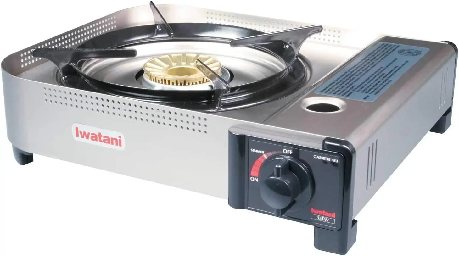 35FW Single-Burner Butane Portable Cooktop Indoor & Outdoor Cooking Stove Medium
