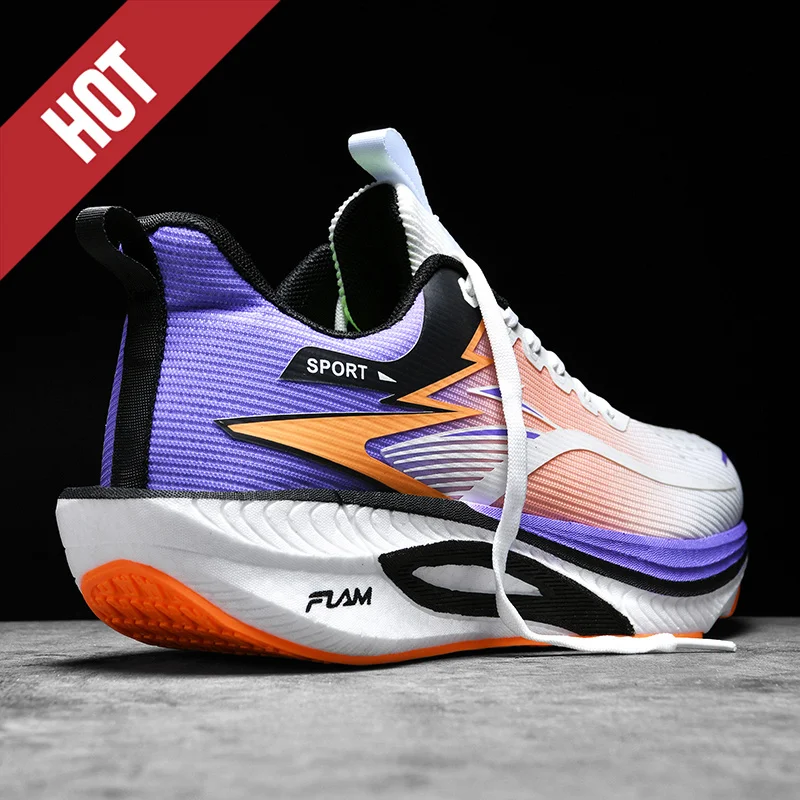 NEW Marathon Men Sports Running Shoes Air Cushion Breathable Lightweight Men Comfortable Athletic Casual Sneakers Hiking Jogging
