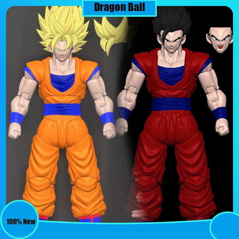 

Новые игрушки с черными отверстиями, аксессуары Dragon Ball Son Goku Son Gohan Vegeta Heads, аксессуары Shf Super Saiyan Ssj4, аниме-фигурки