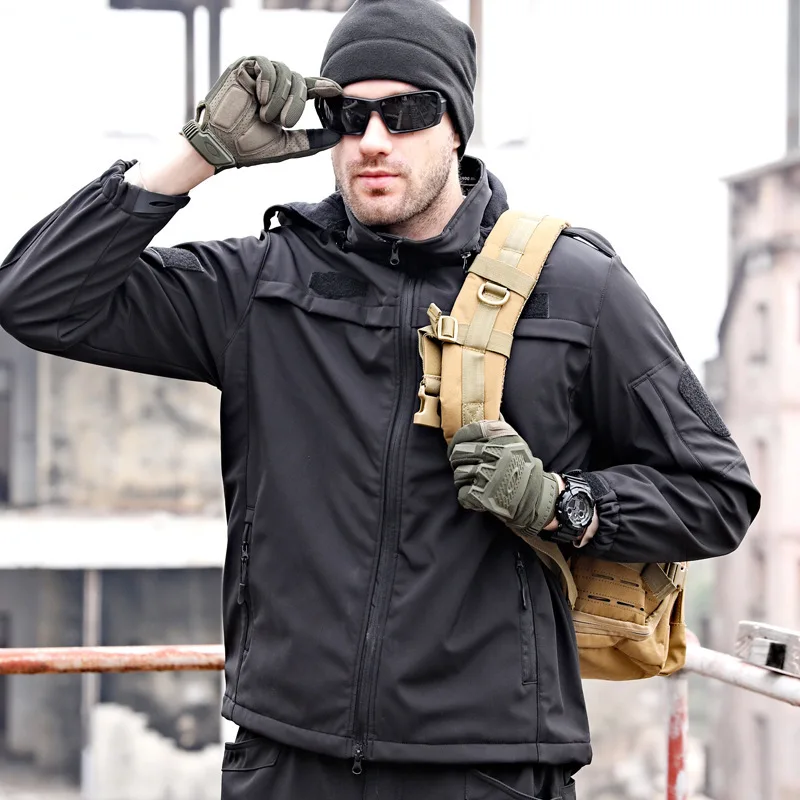 Combat 2024 Hot camouflage men uniform Tactical clothes Sport Clothing Black cotton polyster Hiking Fishing Clothes