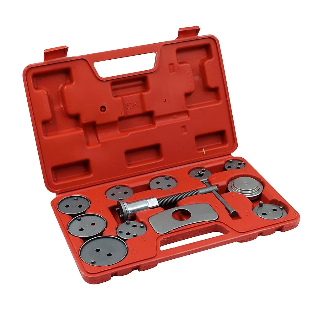 

12 Pcs/Set Auto Car Brake Disc Caliper Wind Back Tool Kit Precision Brake Piston Pump Pad Repair Tools