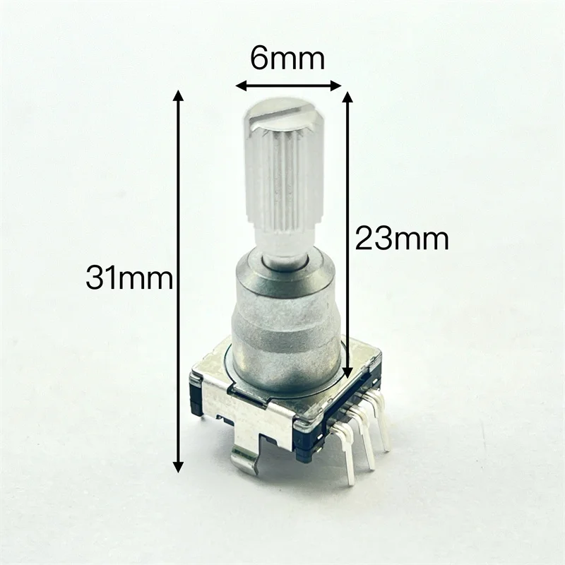 5PCS Japanese ALPS EC11 encoder with press switch 30 positioning 15 pulse shaft length 23mm