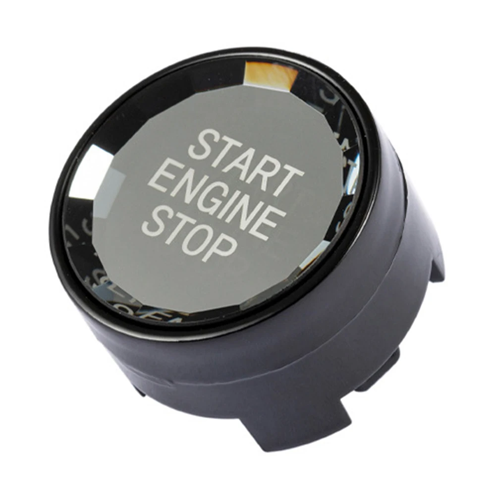 1*car Start Stop Button Engine Push Button Switch Cover For BMW 1 2 3 4 5 6 7 X1 X3 X4 X5 Series 1.18 X 1.18 X 0.39 Inches