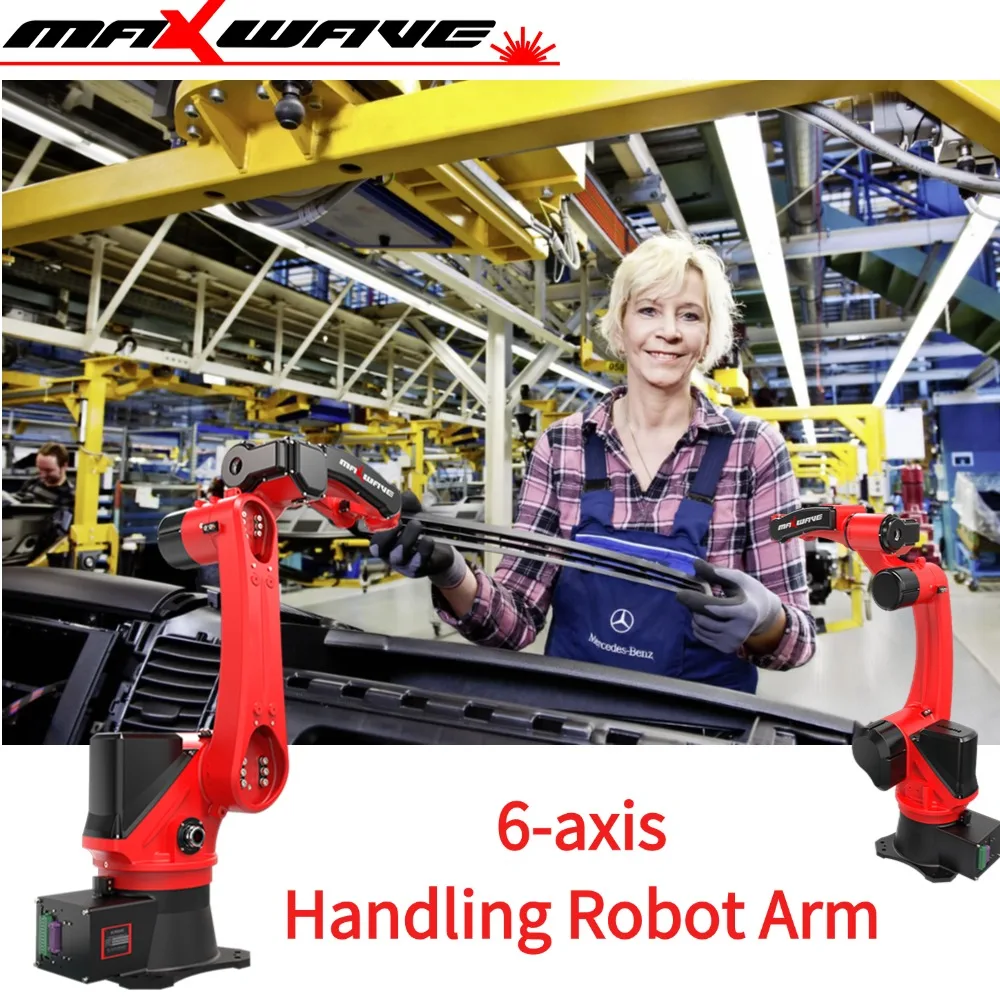 1506 ذراع روبوت تعاوني 6 محاور 6 كجم برمجة سهلة الاستخدام للأغراض التعليمية والاستخدام الصناعي الخفيف