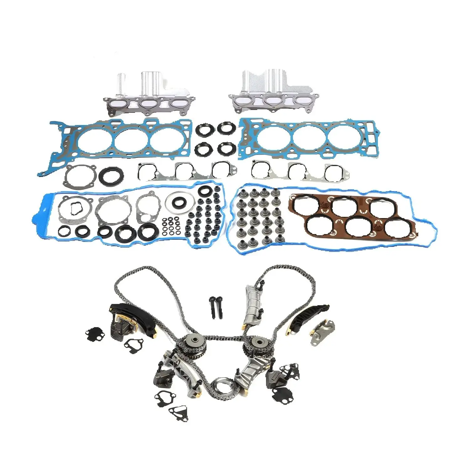 1Set 126068400 133091880 Timing Chain Kit FOR Buick FOR GMC Acadia Enclave 2008 3.6L