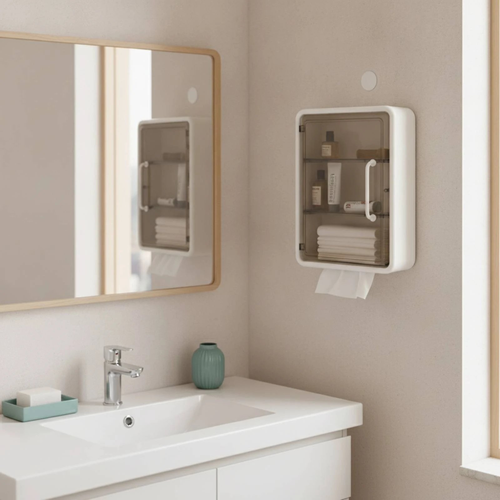 mobiletto-da-parete-con-dispenser-per-fazzoletti-organizzatore-salvaspazio-per-bagno-con-ripiani-dispenser-compatto-per-fazzoletti-ideale-per-noleggiatori-bagno
