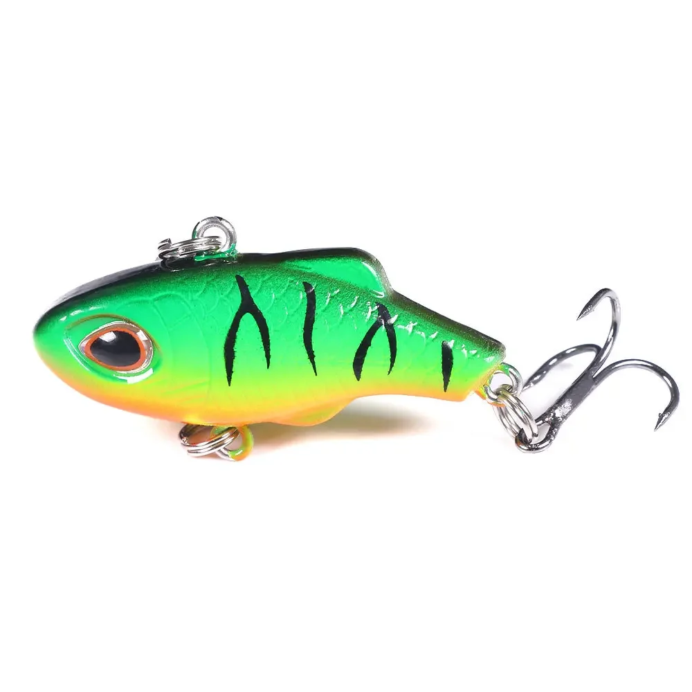 1PC VIB Fishing Lures Plastic Bionic Hard Bait Crankbait Mini Wobblers Fishing Tackle image 6