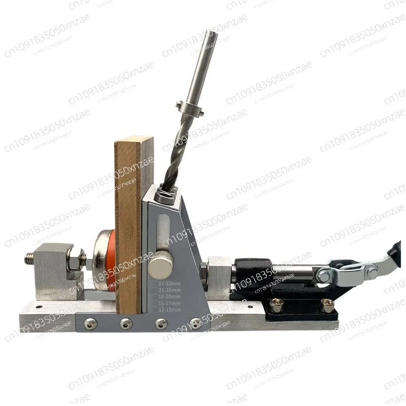 

Heavy-Duty Pocket Hole Jig Kit, Professional Drill Guide with Angle Locator for Woodworking & Furniture Building