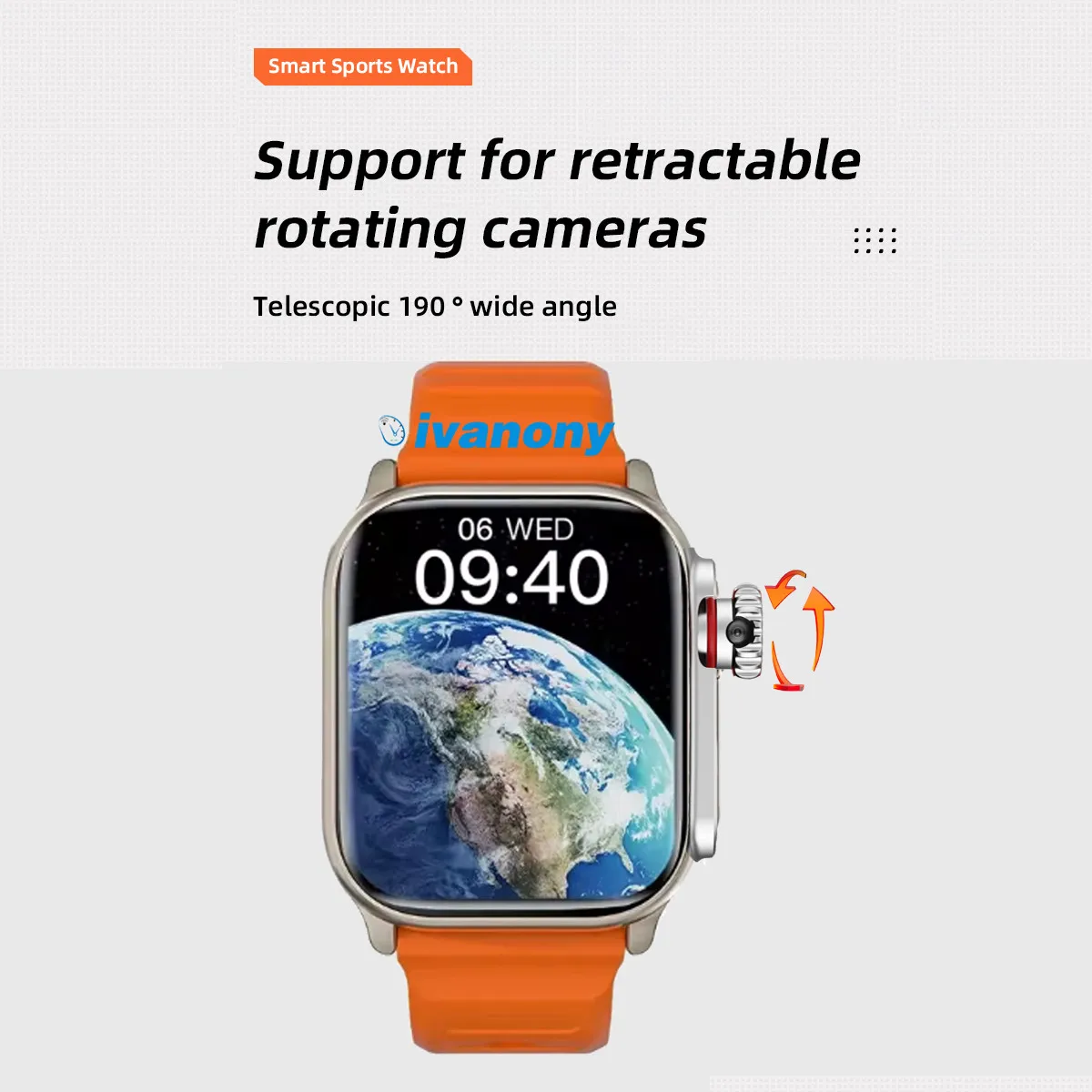 Original Smart Watch S9 4G SIM Card WIFI GPS Google Play Store APP Download 128GB ROM Video Call Rotary Camera Global Version