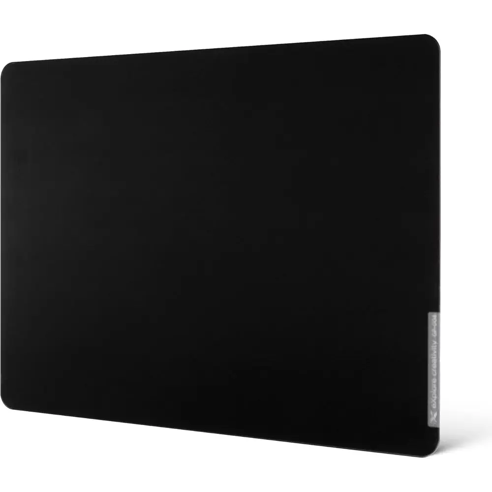 

Ultra-Smooth Gaming Mousepad 4.0, Hard Surface with Non-Slip Base, 410x310mm Micro-Etched Black Glass Mat