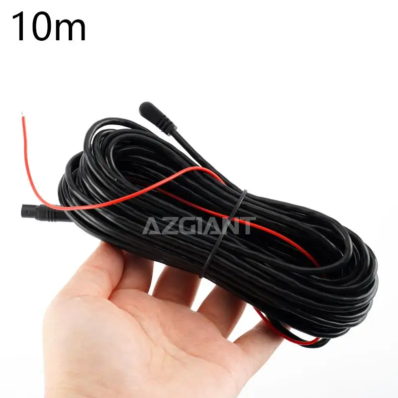 6/10M 5pin 2.5mm jack extension Cable For car RCA Video Rear View Camera male, DVR Camera Cable