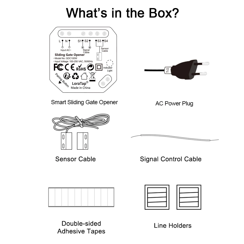 Tuya WiFi Sliding Gate Garage Opener Controller Switch Smart Life Remote Voice Control By Alexa Google Home