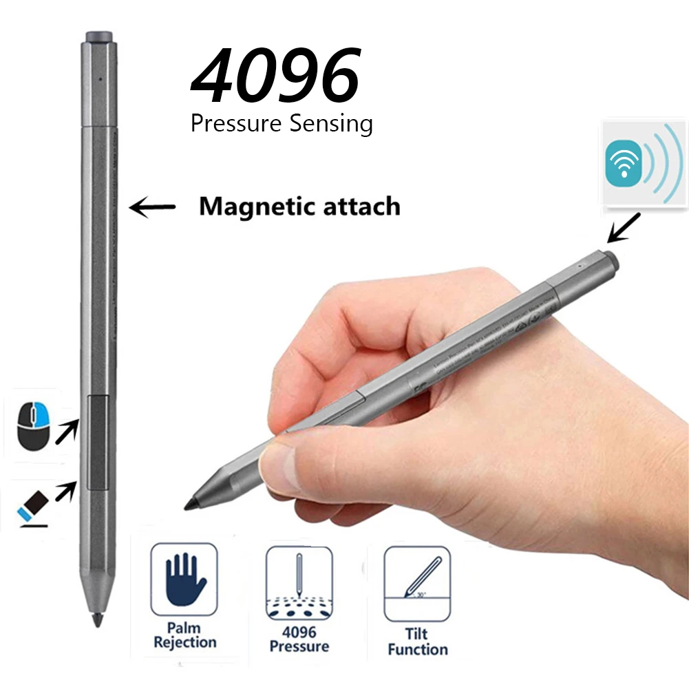 Active Stylus Pen Stylus Pencil Tilt Recognition Bluetooth-Compatible Touch Screen Stylus Pen for IdeaPad Flex 5 for Lenovo Yoga