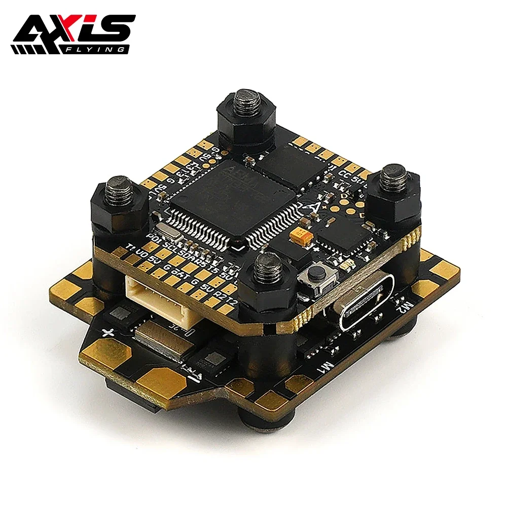 

Axisflying Argus Mini F7 STACK MPU6000 F7 Flight Controller 40A ESC BLHeli32 4-6s Mounting Holes 20*20mm M2/M3 For RC FPV Drone