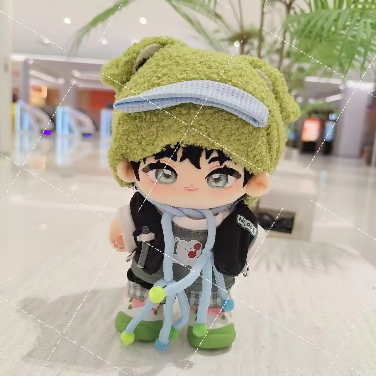 

20cm Korean BL Manhwa Backlight Han Seoyeon Baek Youngwoon Plush Doll Body Cosplay Dress Up Cotton Doll Clothes Birthday Gifts