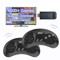 16 Bit MD Video Game Console For SEGA Genesis Game Stick Wireless Controller Built in 4600+ Games HDMI-Compatible Game Player