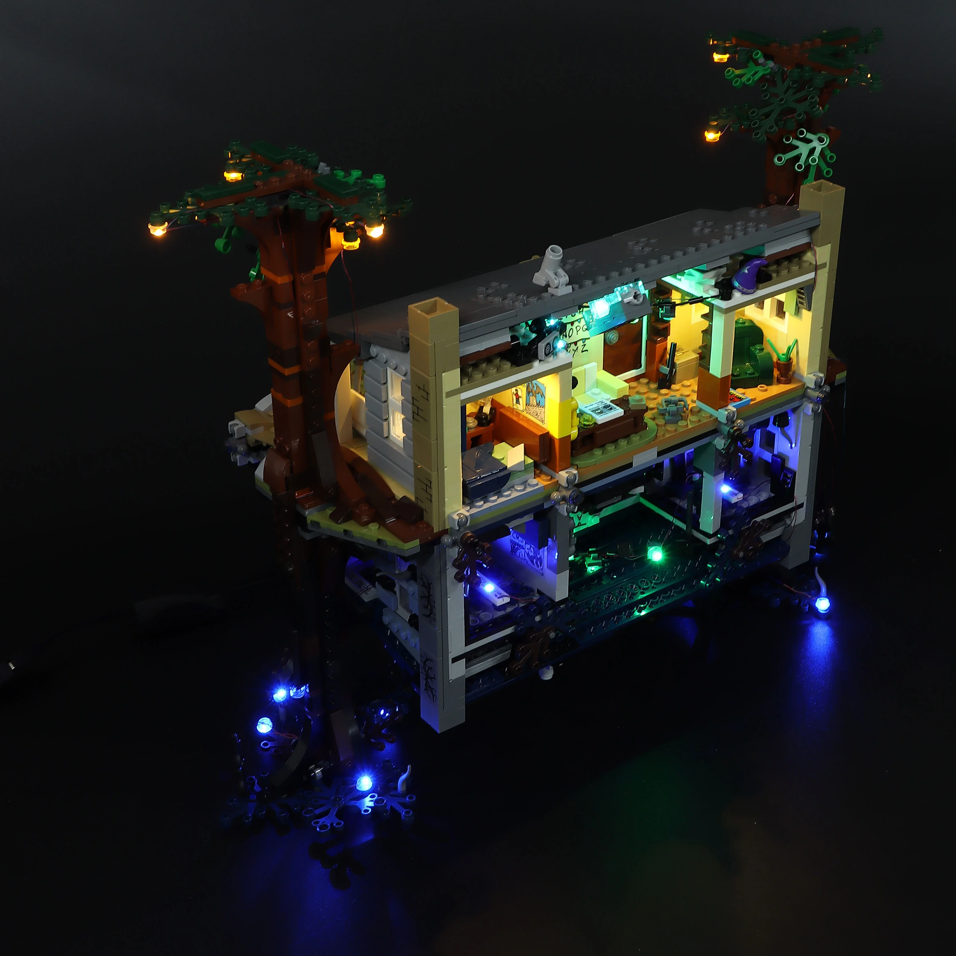 LED Light Kit For LEGO Stranger Things The Upside Down 75810 Compatible with 25010 Building Blocks
