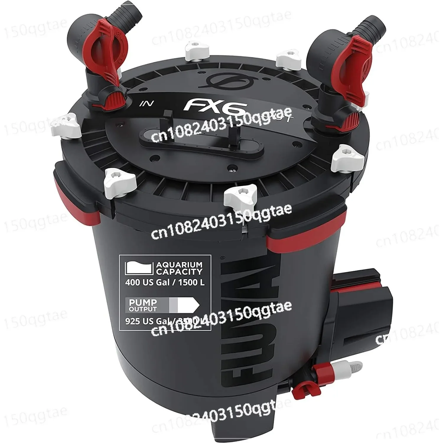 FX6 High Performance Aquarium Filter, Canister Filter for Aquariums Up To 400 Gal.