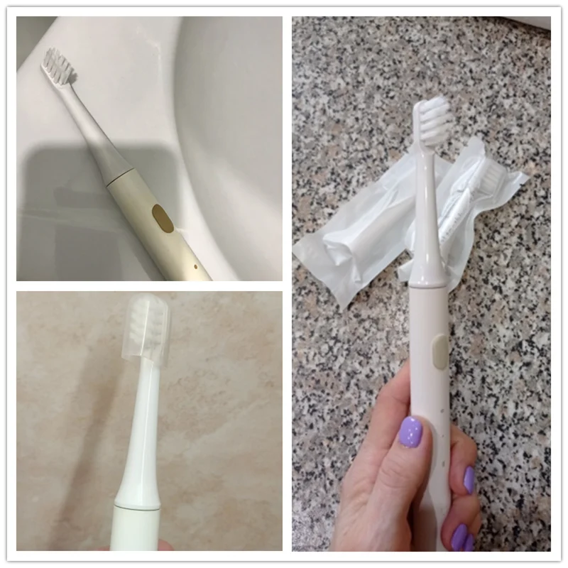Testine per spazzole da 4/12 pezzi sostituibili per XIAOMI T100 spazzolino elettrico sonico spazzola morbida con setole DuPont ricariche per ugelli sottovuoto