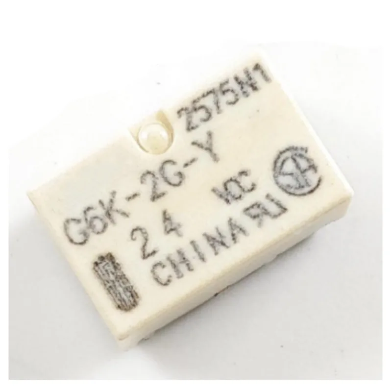 

Free shiping wholesale 10pcs/lot relay 1A G6K-2G-Y-24VDC