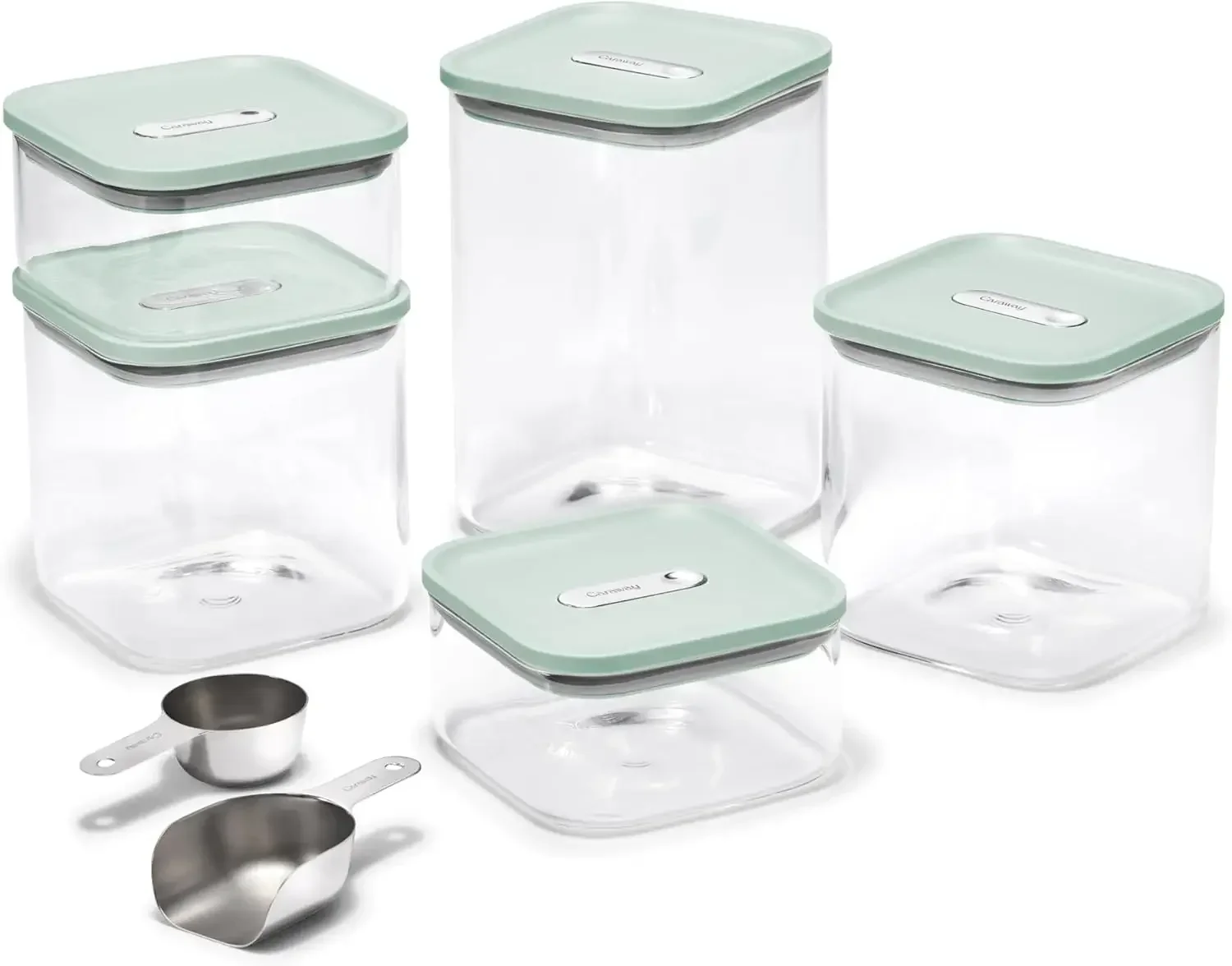 Thirteen Piece Airtight Glass Food Storage Containers With Lids