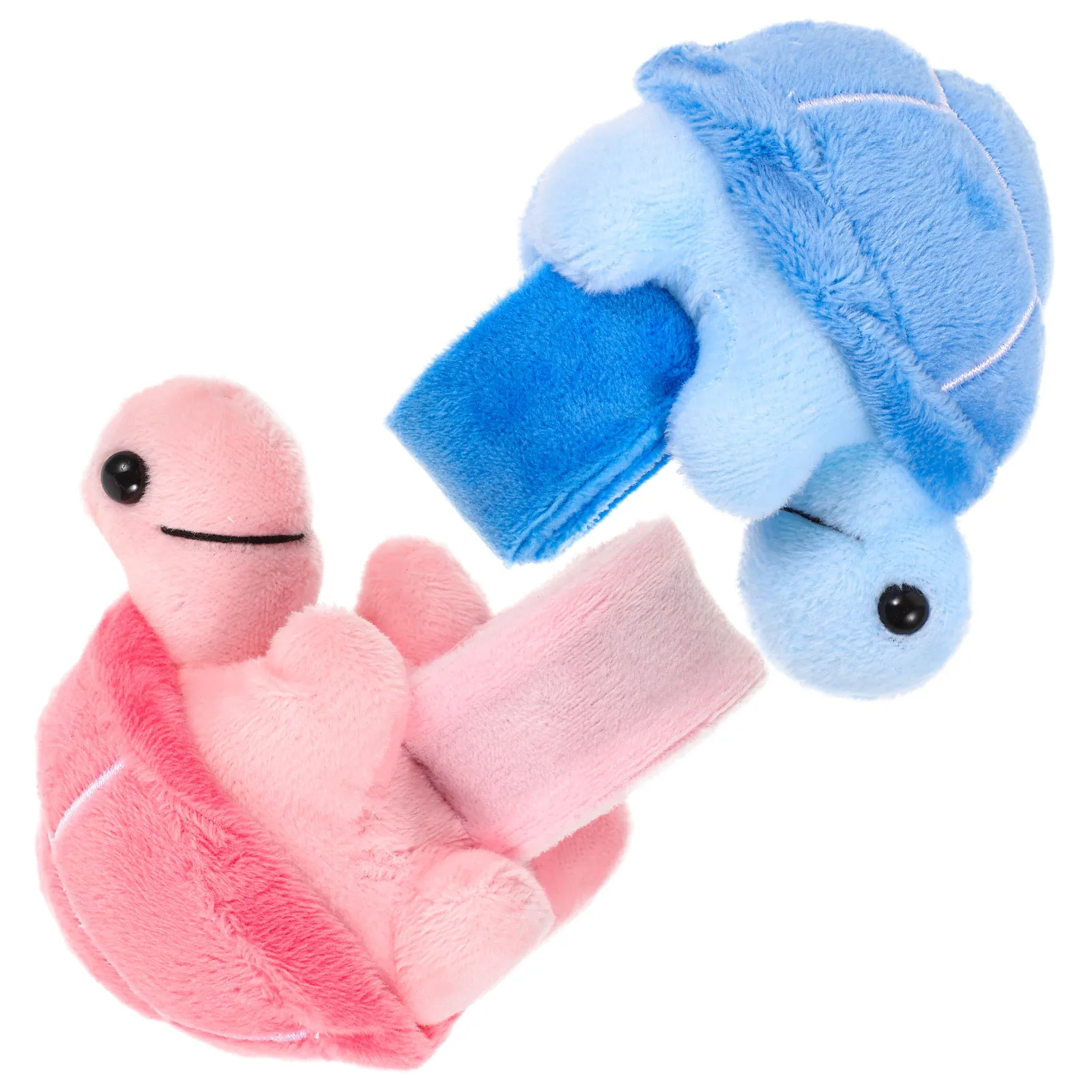 

2 шт. мягких браслетов-хлопушек в виде черепахи, удобные наручные браслеты для вечеринок, детские браслеты-хлопушки