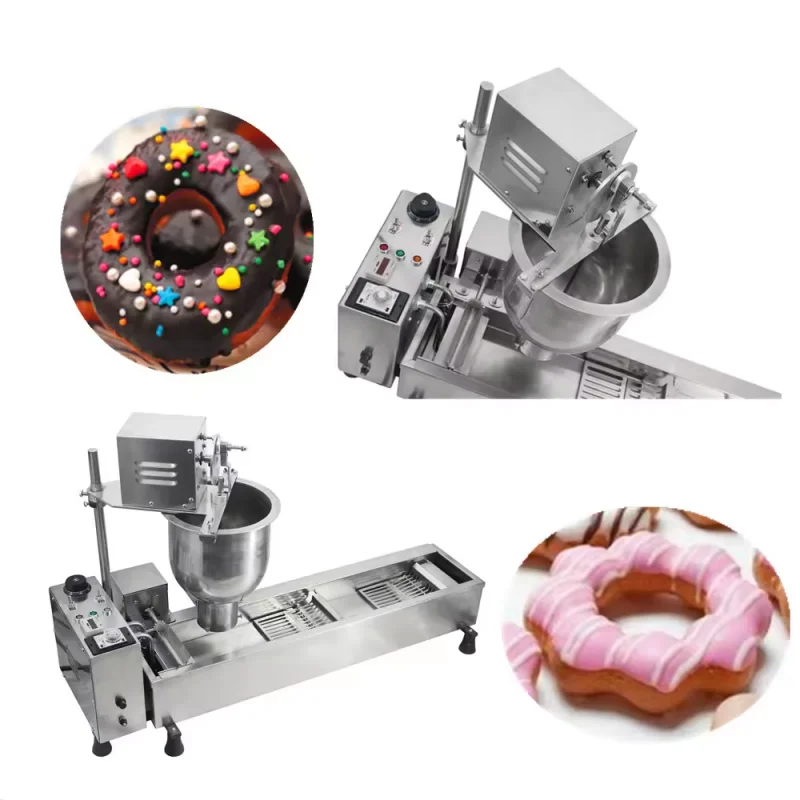 

Pretty Price Stainless Steel Cooking Appliances Donut Fryer Machine Maker Round Doughnut Making Equipment，