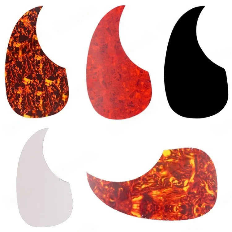 40 41 Inch Left-handed Folk Guitar Pickguard Backhand Acoustic Guitar Pickguard Panel Large Water Drop