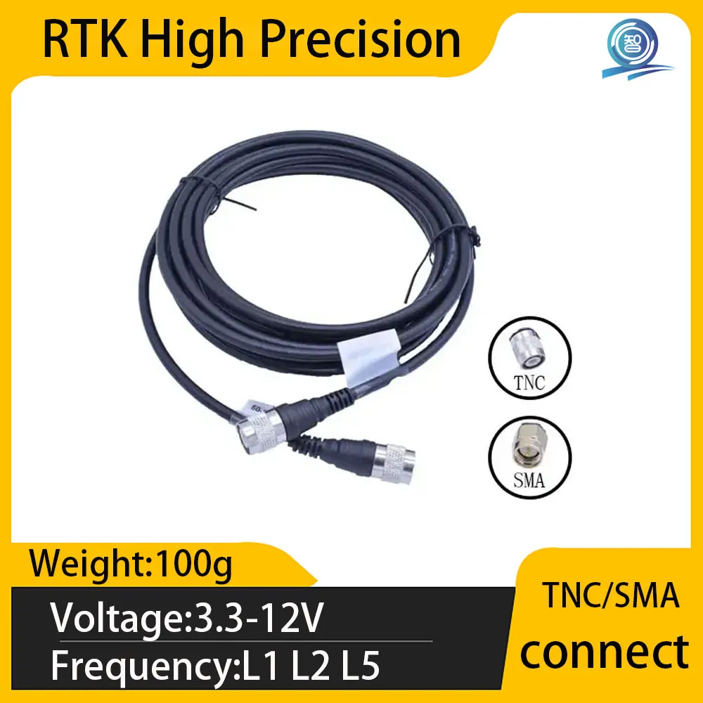 

Антенный кабель RTK GNSS с разъемом TNC «папа» на TNC «папа» или «папа» SMA «папа»