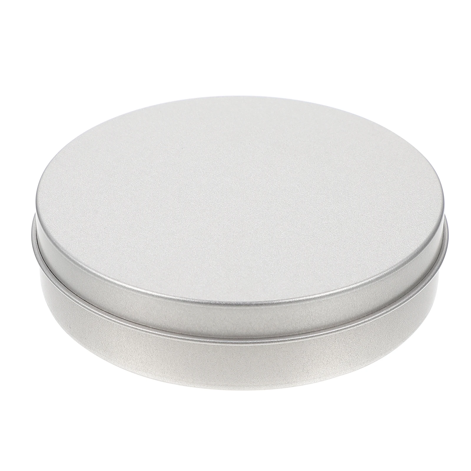 

Food Grade Iron Box Cookie Jar Biscuit Tin Storage Tins with Lids Flat Round Container
