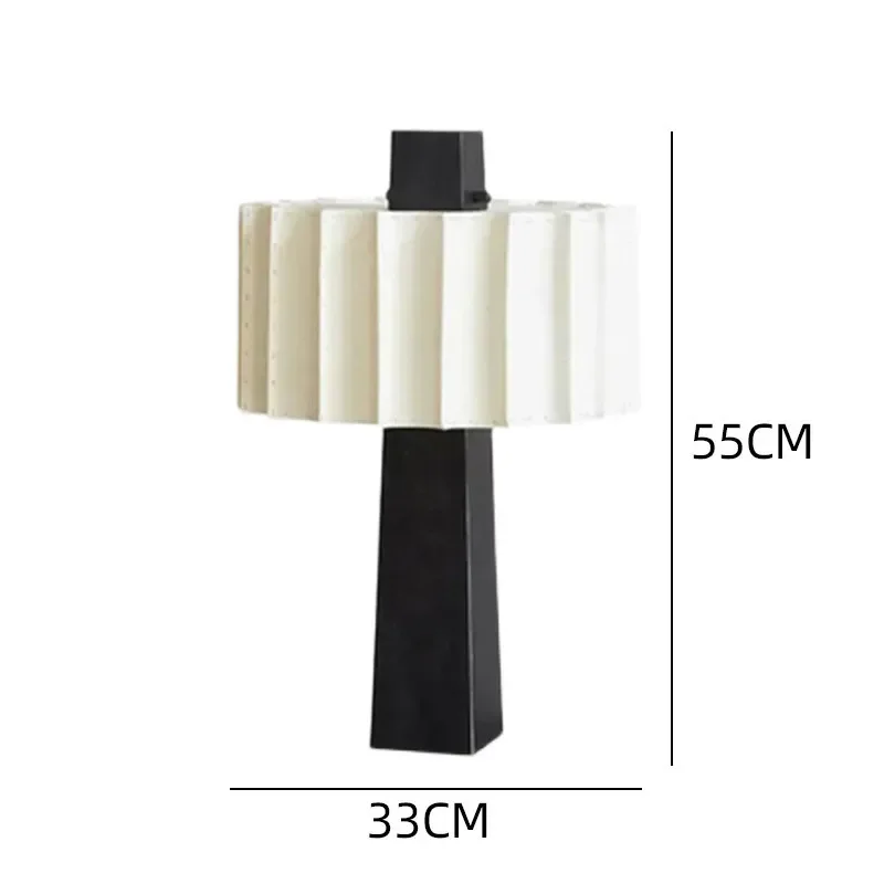 Woonkamer Tafellamp Designer Scandinavian Minimalistische Creatieve Slaapkamer Bedlampje Studie Zwarte Verticale Lamp Tafellamp