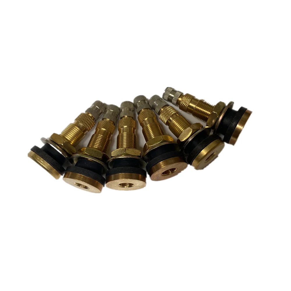 

6pcs TR618A Tire Valve Stems Tubeless Air Liquid Tractor Valve Stems for Tubeless Tires Industrial Agricultural Wheels Clamp-in