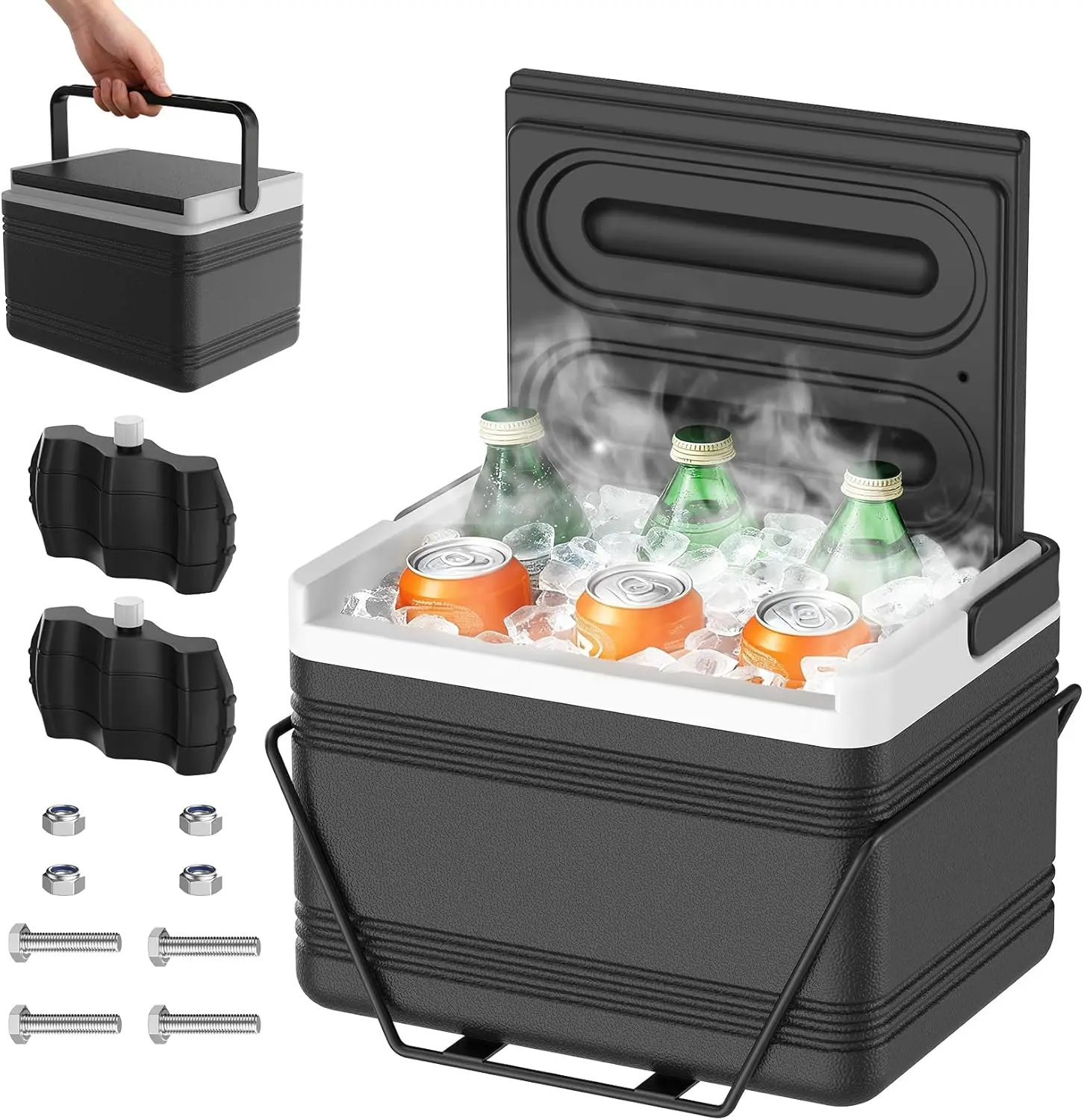 golf-cart-cooler-with-mounting-bracket-fits-club-car-ds-ezgo-txt-and-yamaha-star-golf-carts